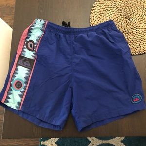 Vintage Quiksilver Swim Trunks - Made in USA 34”